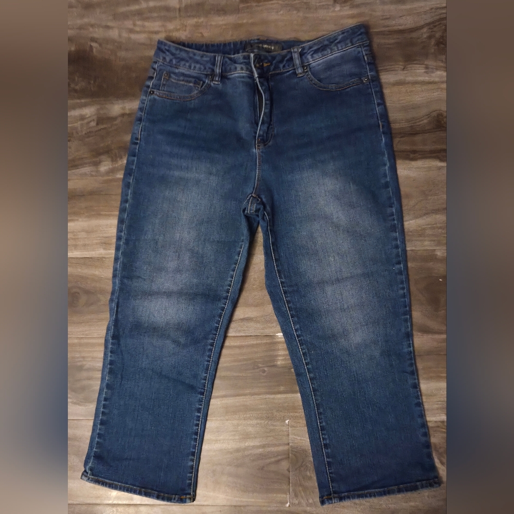Denver Hayes Blue Women's Capris